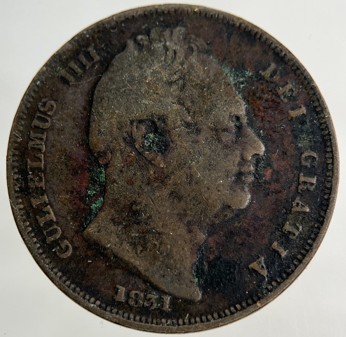 1831 William IV Farthing Coin | Fine Collectable Grade