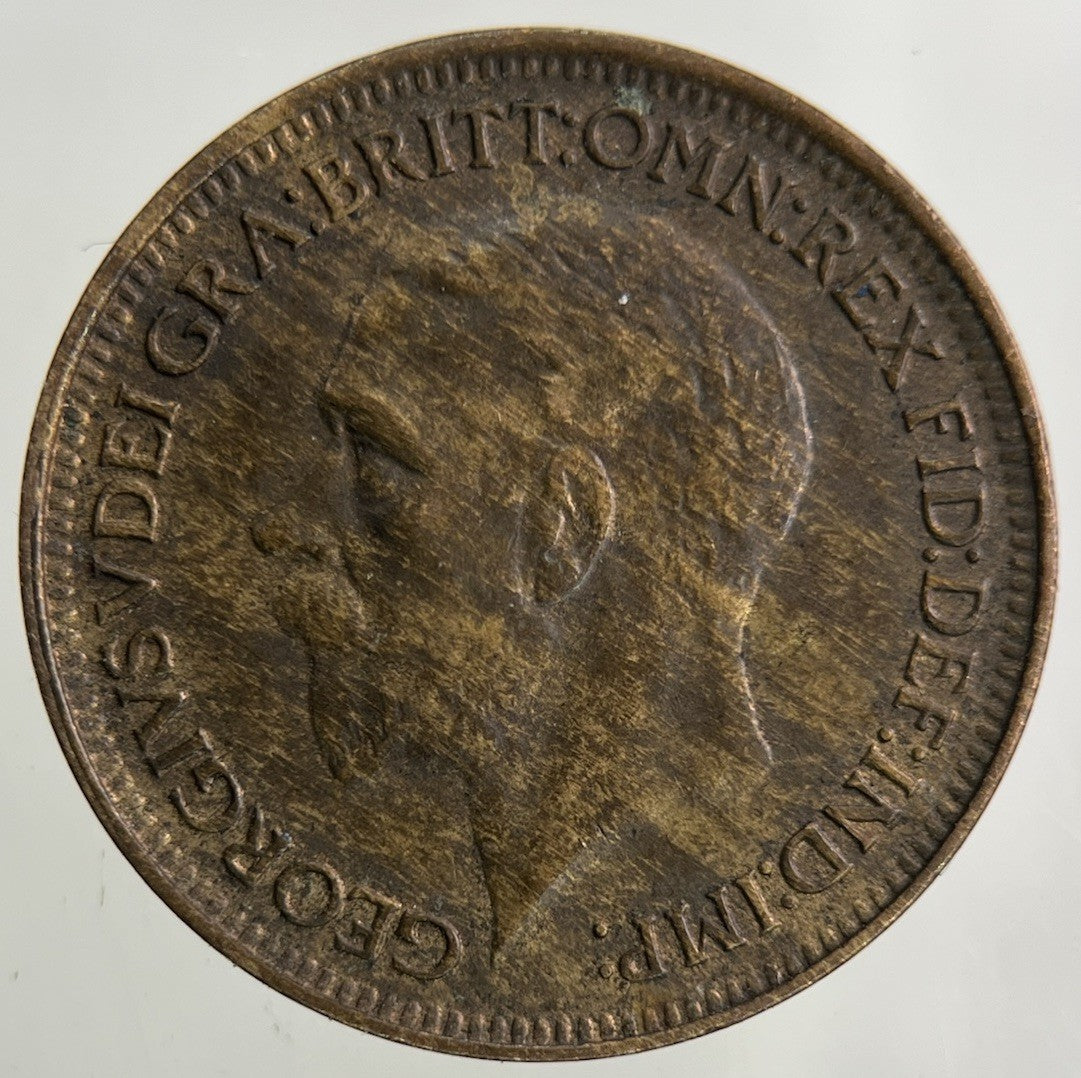 1932 George V Farthing Coin | Fine Collectable Grade