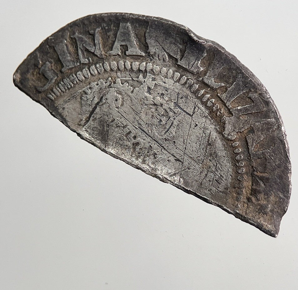Elizabeth I 1st Sixpence Hammered Silver Coin | Collectable Grade | a5800