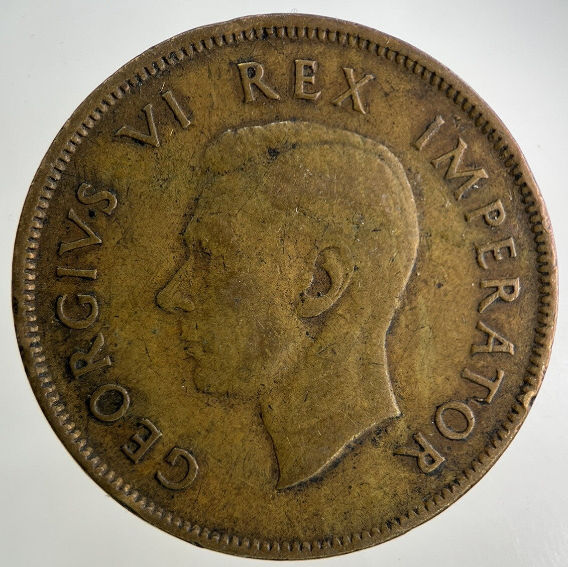 1942 South Africa One Penny Coin | Fine Collectable Grade
