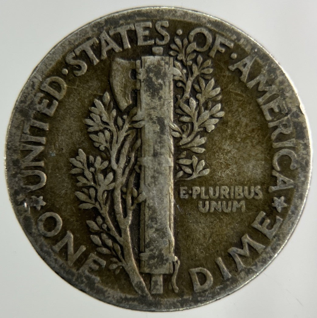 1928 US USA Mercury Dime Silver Coin | Collectable Grade