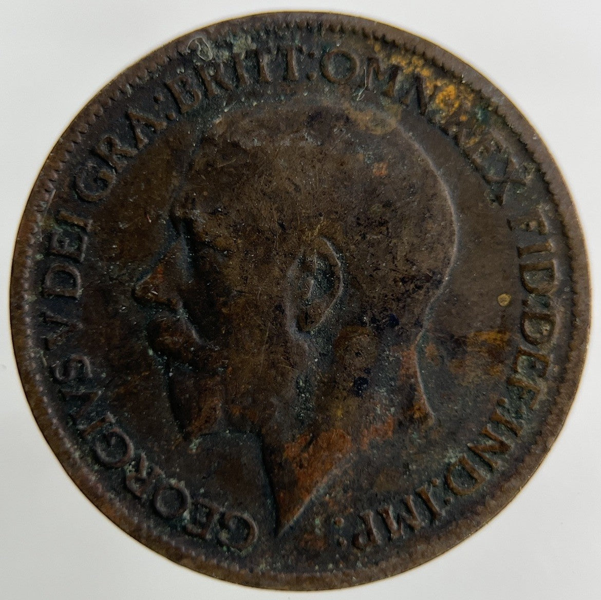 1911 George V Farthing Coin | Collectable Grade