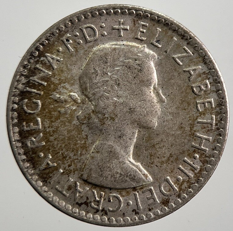 1963 Australia Threepence Silver Coin | Fine Collectable Grade | a7734