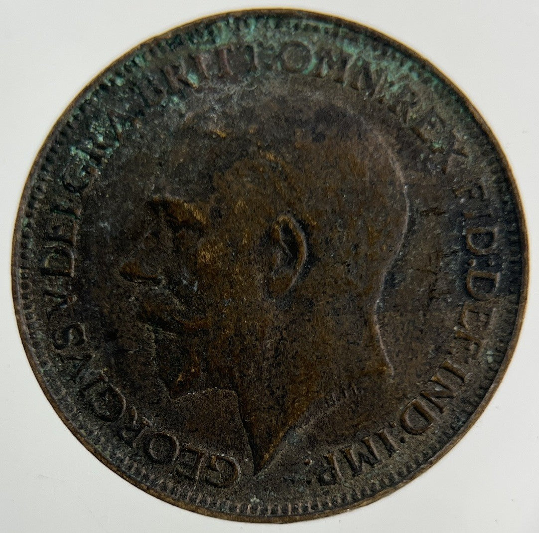 1922 George V Farthing Coin | Collectable Grade