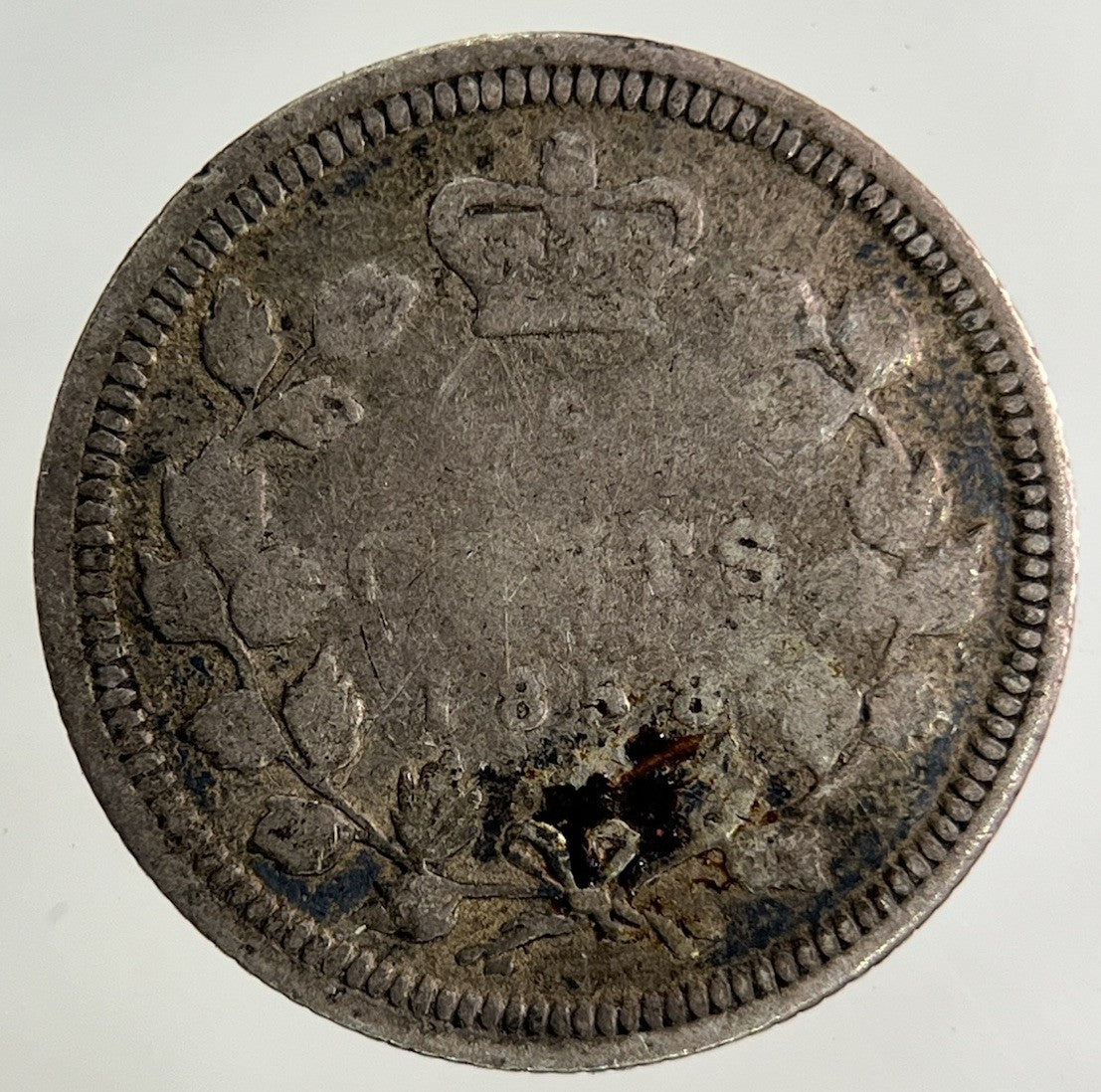 1858 Canada 5 Cents Silver Coin | Collectable Grade