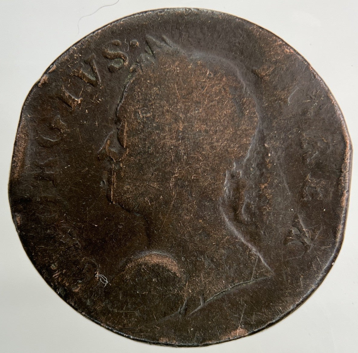 1754 George II 2nd Farthing Coin | Collectable Grade