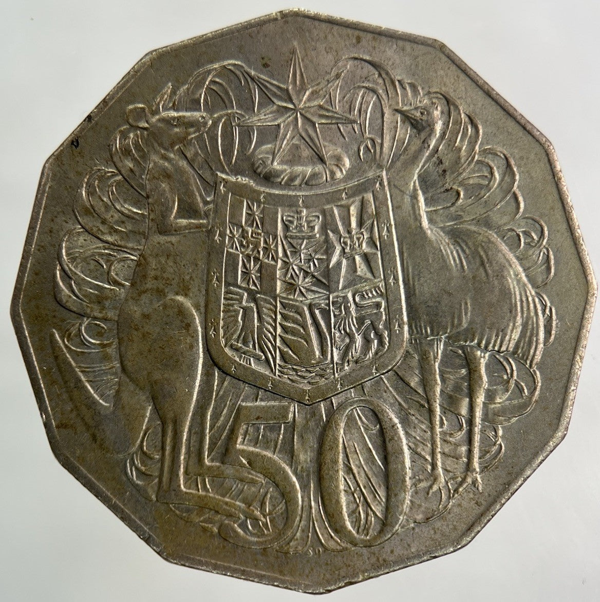 1971 Australia 50 Cents Coin | Very High Grade