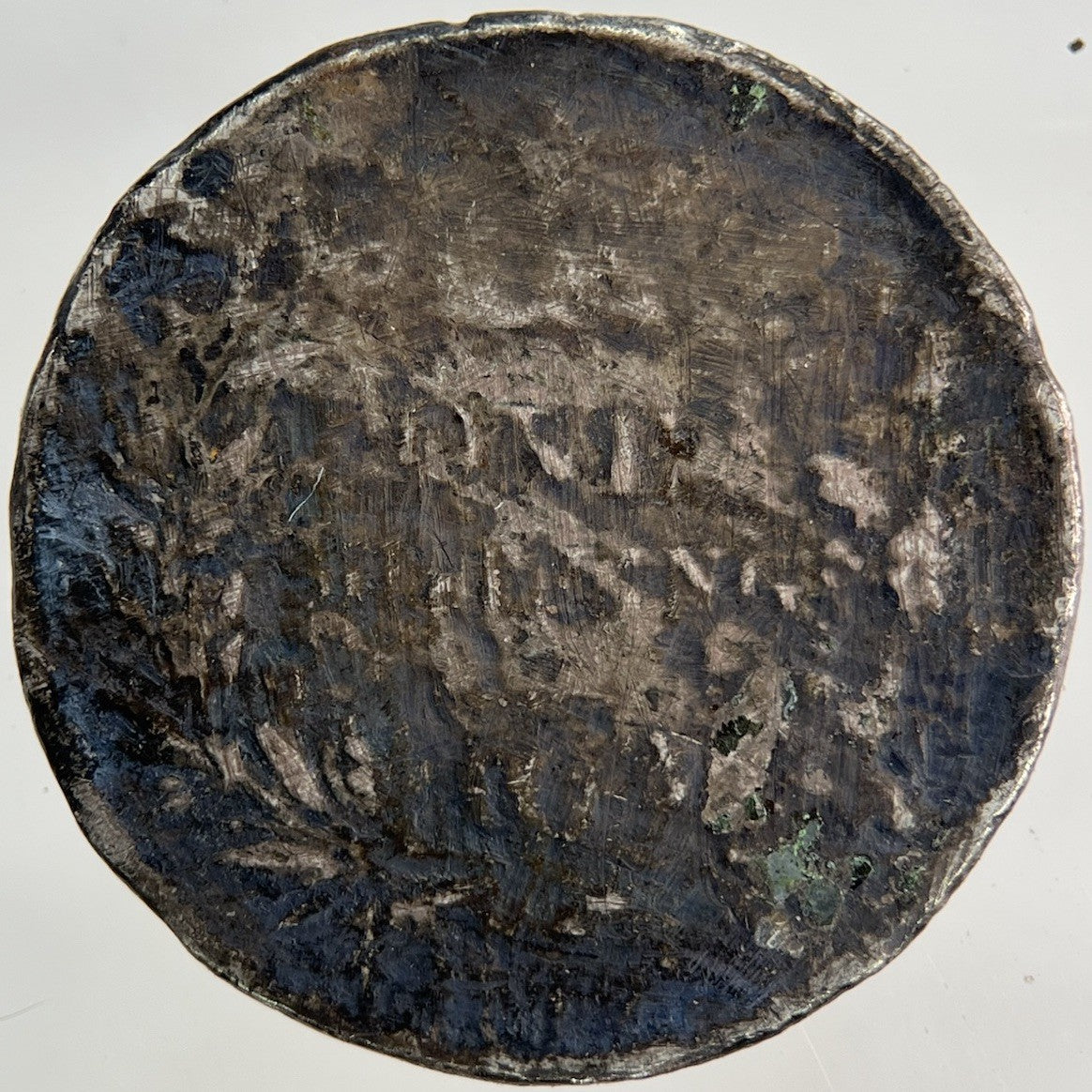 British Victoria Shilling Silver Coin | Worn Grade