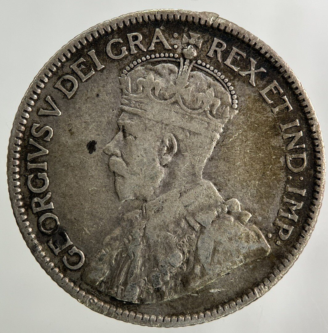1912 Canada 25 Cents Silver Coin | Fine Collectable Grade