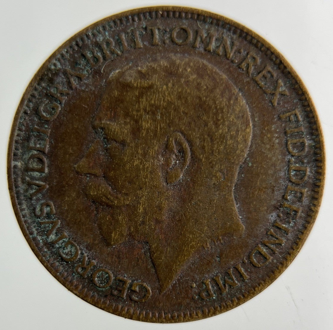 1919 George V Farthing Coin | Collectable Grade