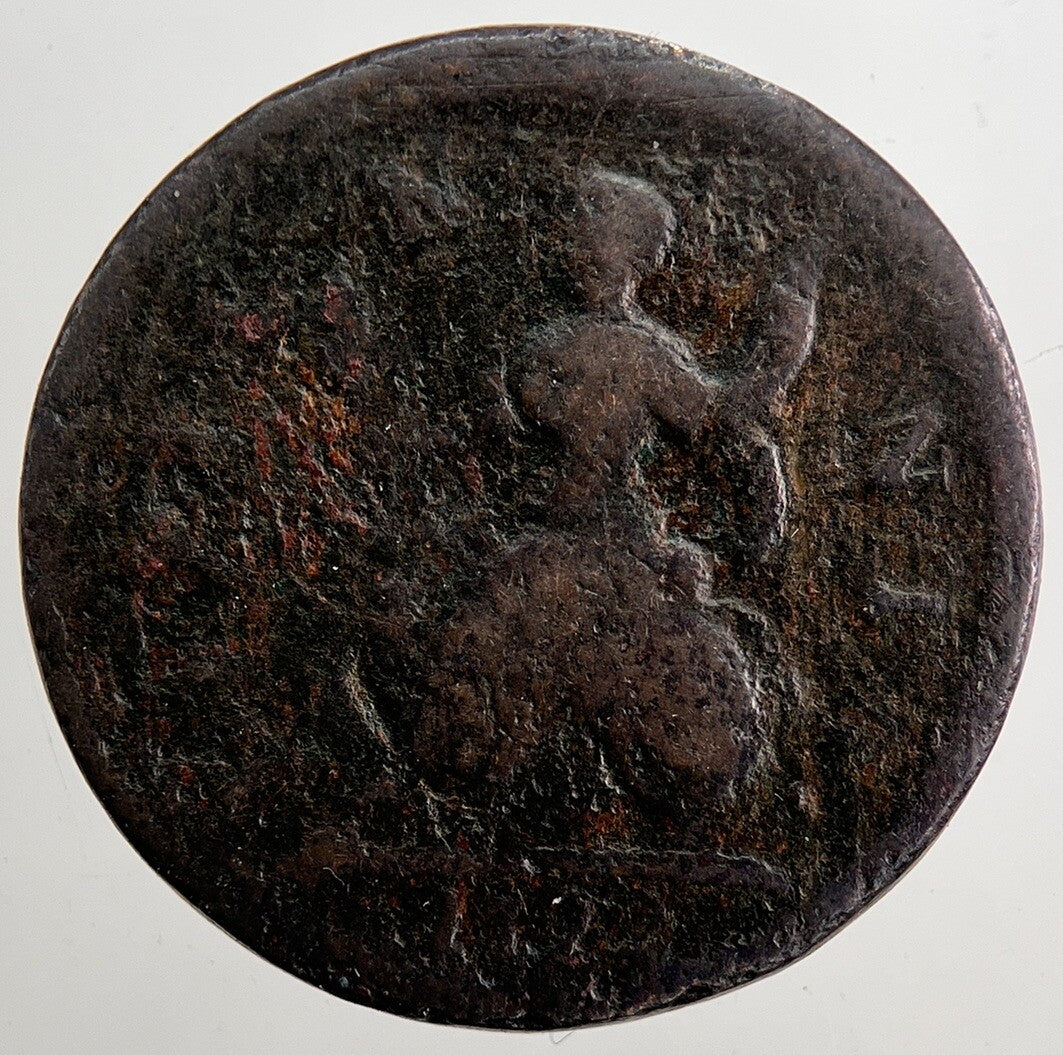 1722 George I 1st Farthing Coin | Collectable Grade | a5072