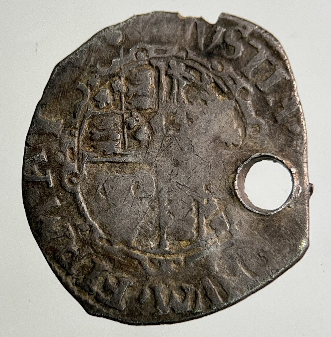 1625 - 49 Charles I 1st Penny One - Pence Silver Coin | Collectable Grade