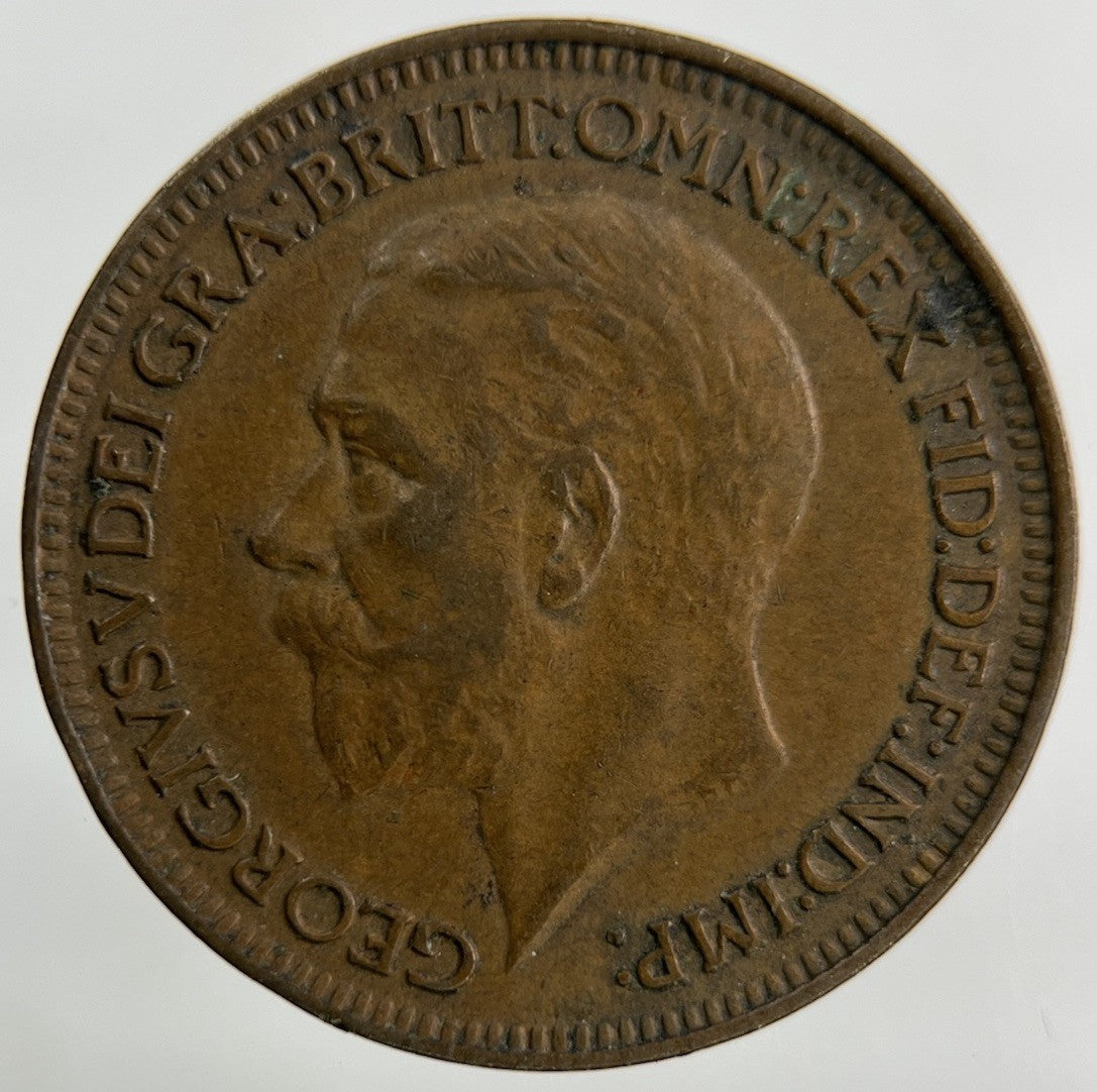 1928 George V Farthing Coin | Collectable Grade