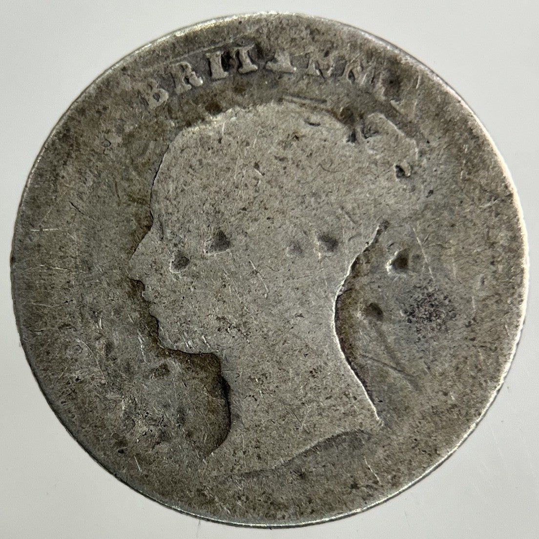 1841 Victoria Groat Four - Pence Silver Coin | Fair Grade