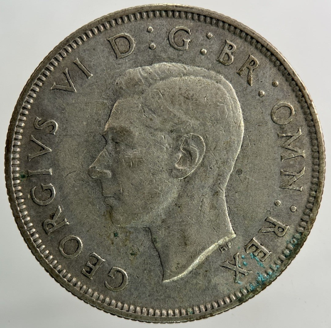 1945 George VI Florin Silver Coin | Fine Collectable Grade