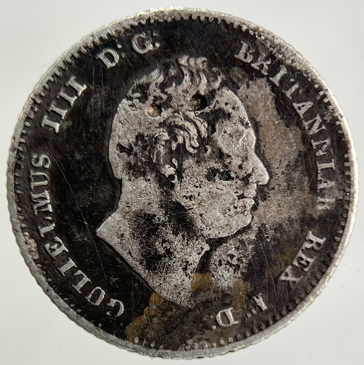 1836 William IV Groat Four - Pence Silver Coin | Fine Collectable Grade