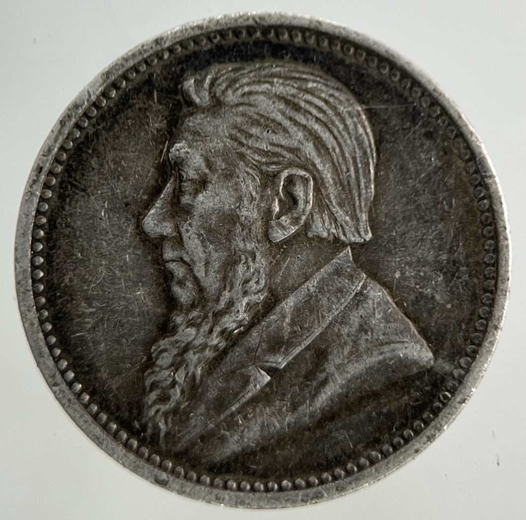 1896 South Africa Threepence Silver Coin | Fine Collectable Grade