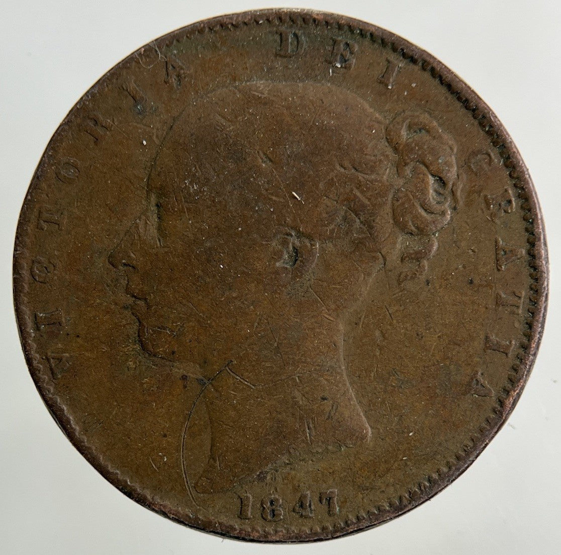 1847 Victoria Farthing Coin | Collectable Grade