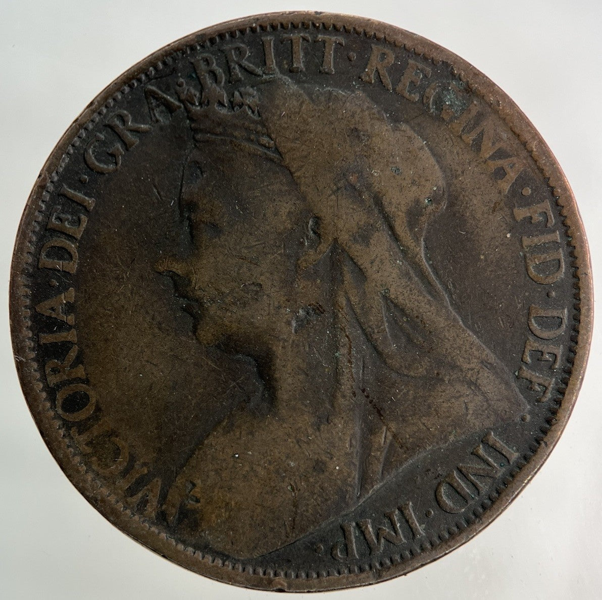 1901 Victoria One Penny Coin | Collectable Grade
