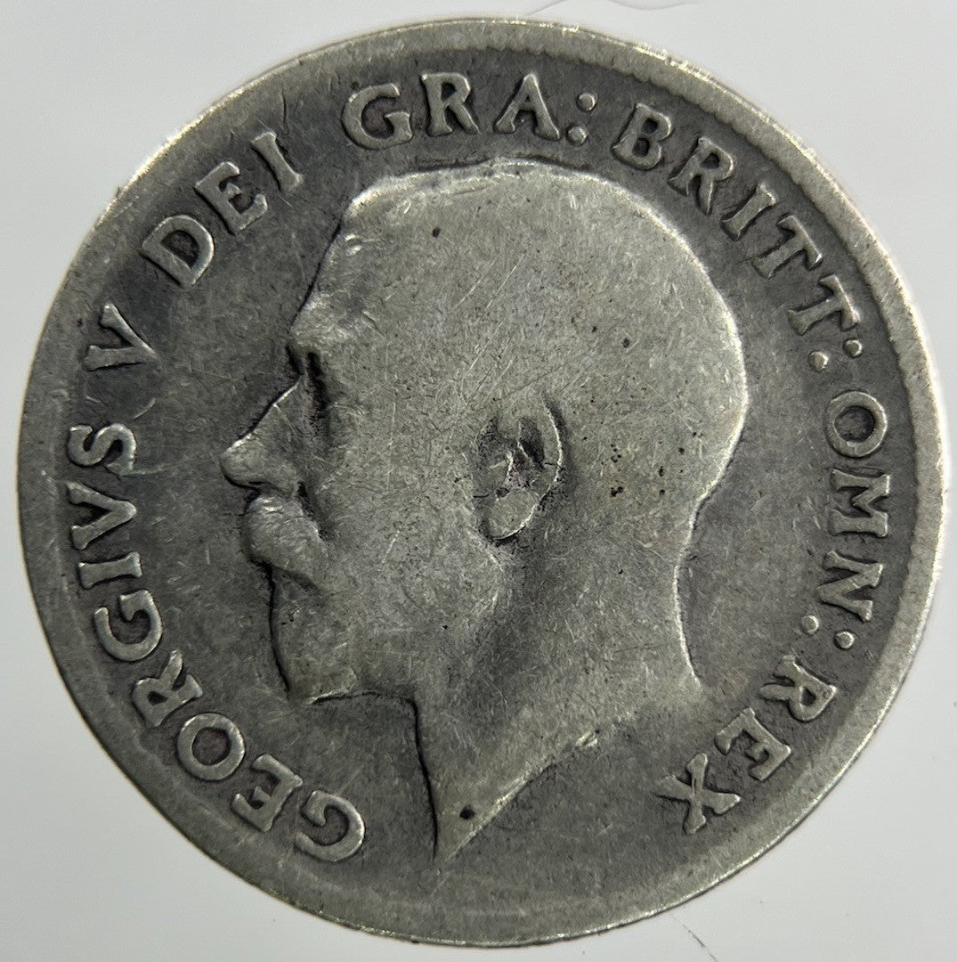 1918 George V Sixpence Silver Coin | Fair Grade