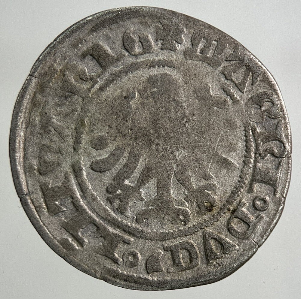 1495 - 1506 Lithuania / Poland Half Groschen Silver Coin | Collectable Grade