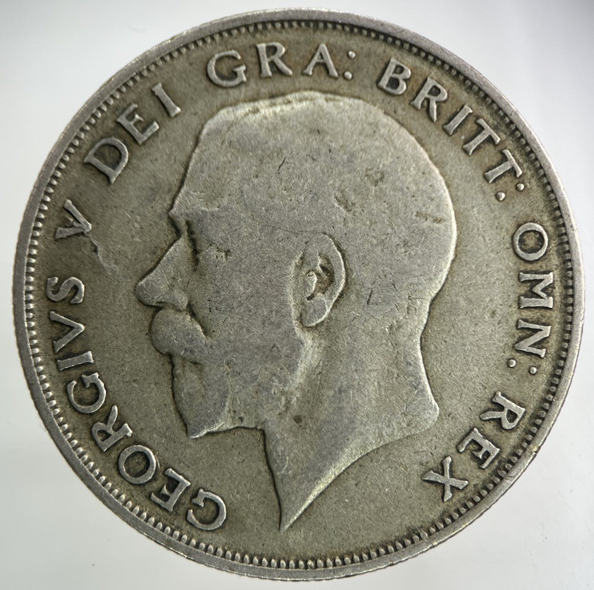 1921 George V Half - Crown Silver Coin | Fine Collectable Grade