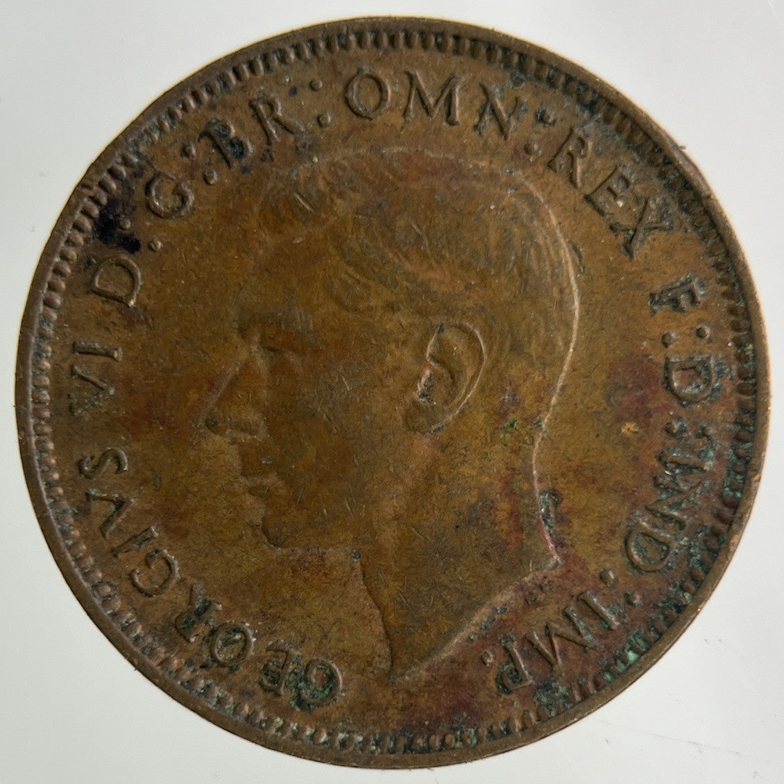 1944 George VI Wren Farthing Coin | Fine Collectable Grade