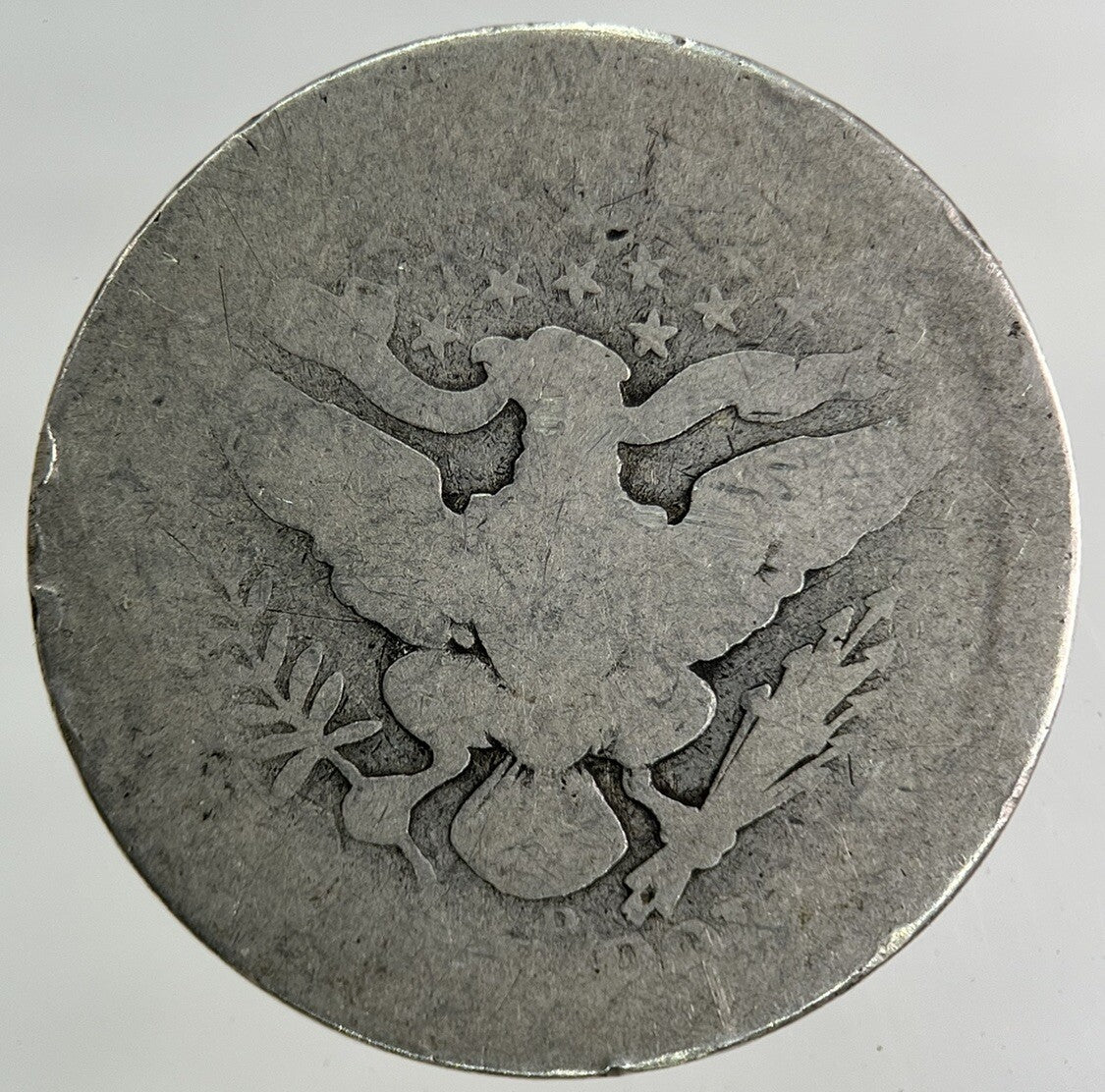 1908 - D US USA Quarter Dollar Silver Coin | Collectable Grade