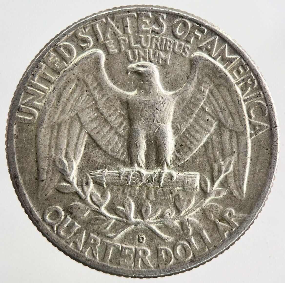 1962 - D US USA Quarter Dollar Silver Coin | Very High Grade