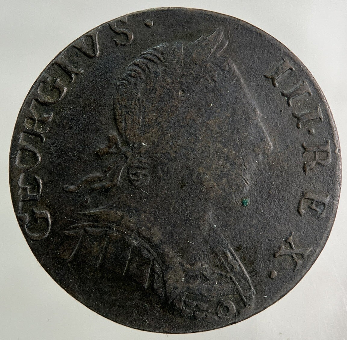 1775 George III 3rd Half - Penny Coin | Fine Collectable Grade