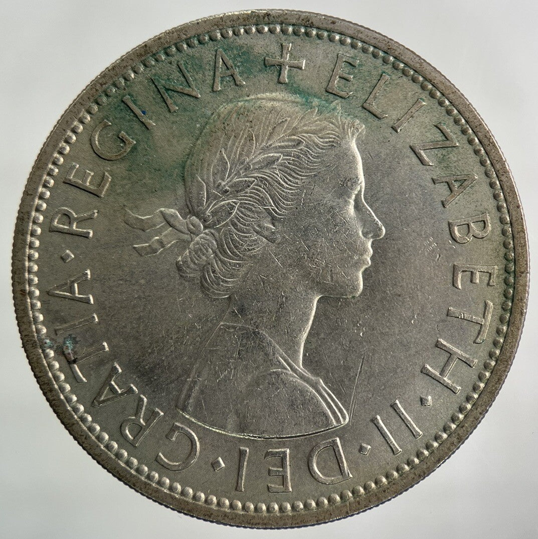 1957 Elizabeth II 2nd Half - Crown Coin | Fine Collectable Grade