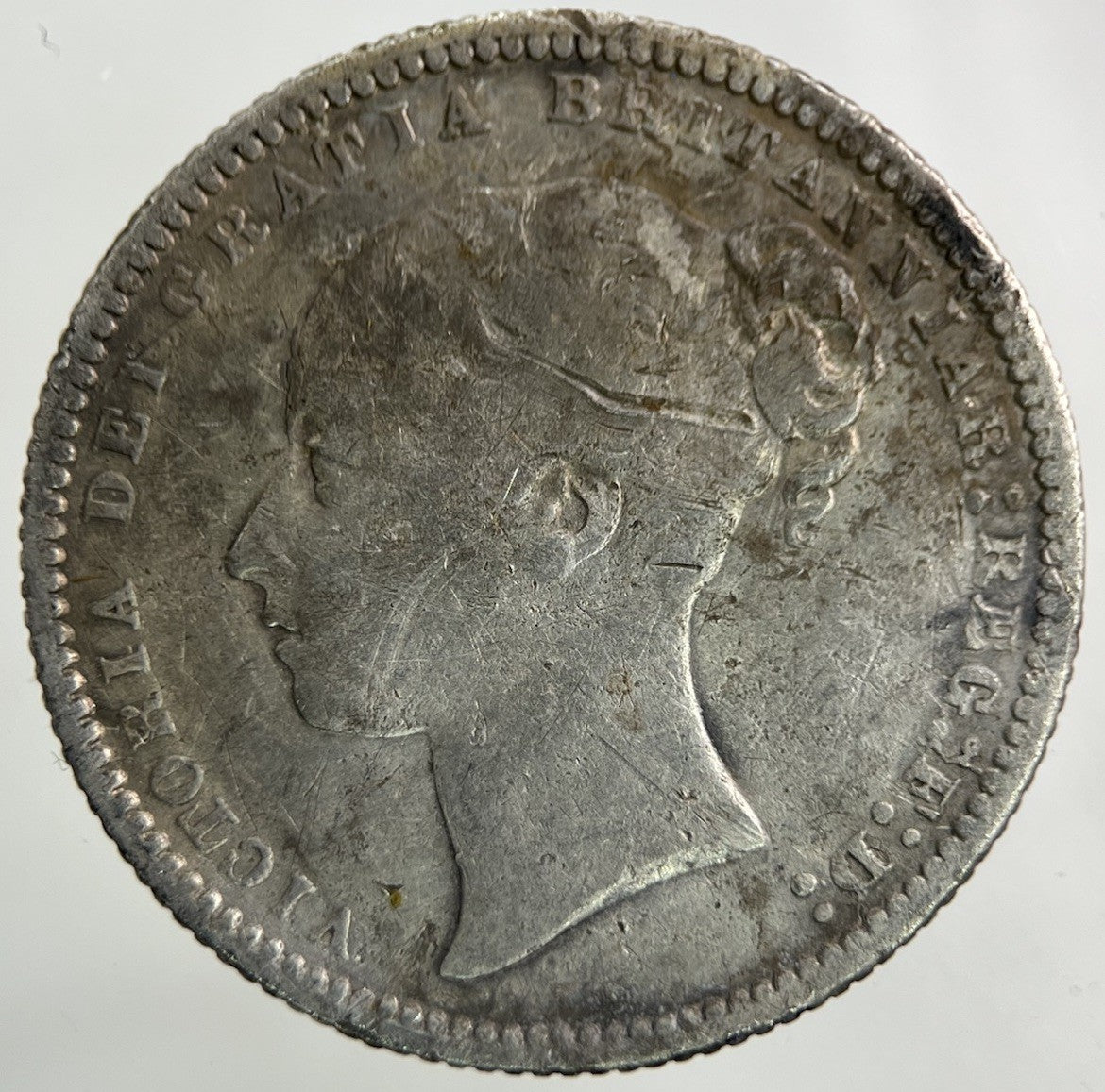 1871 Victoria Shilling Silver Coin | Collectable Grade