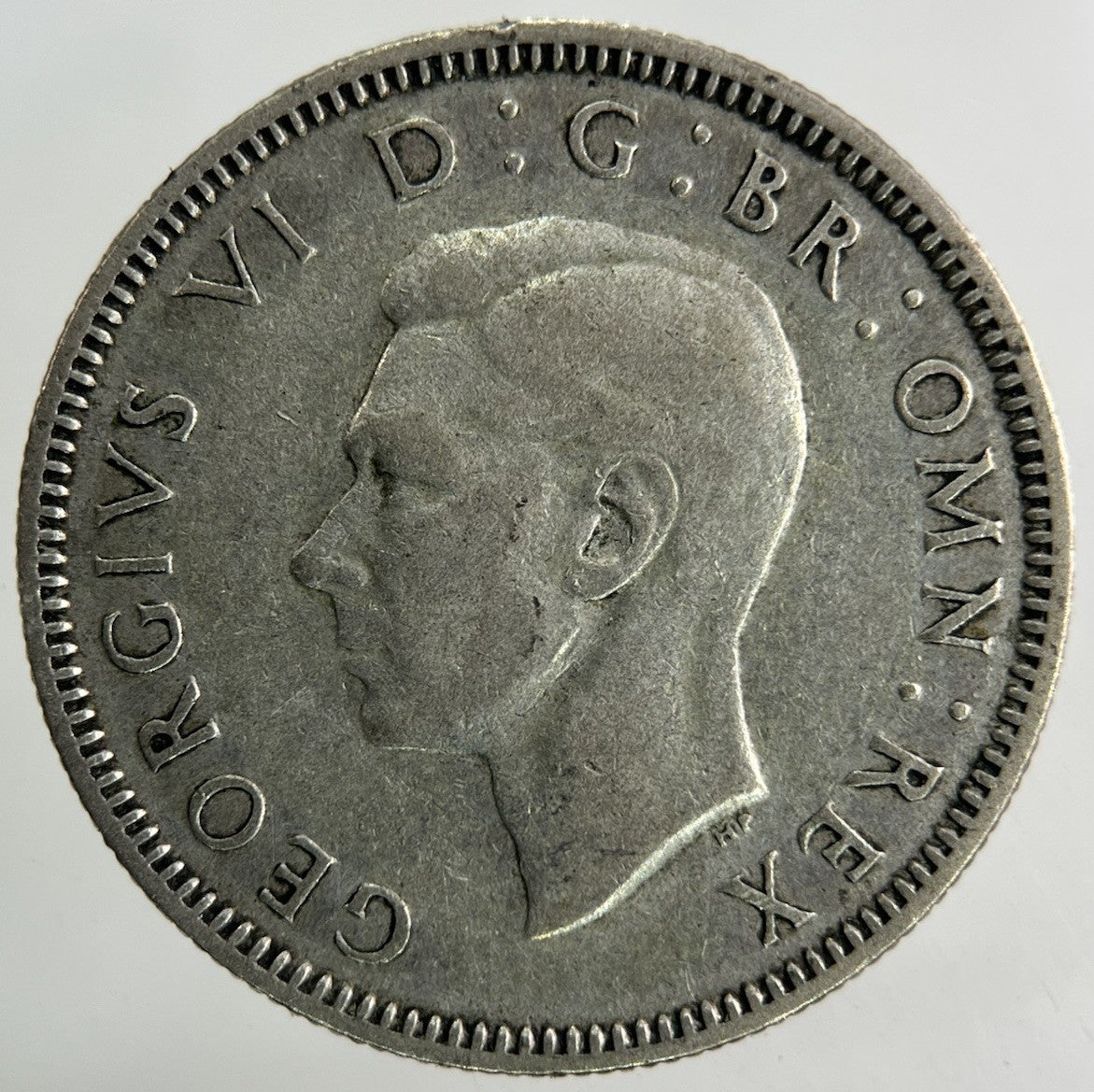 1944 George VI Shilling Silver Coin | Fine Collectable Grade