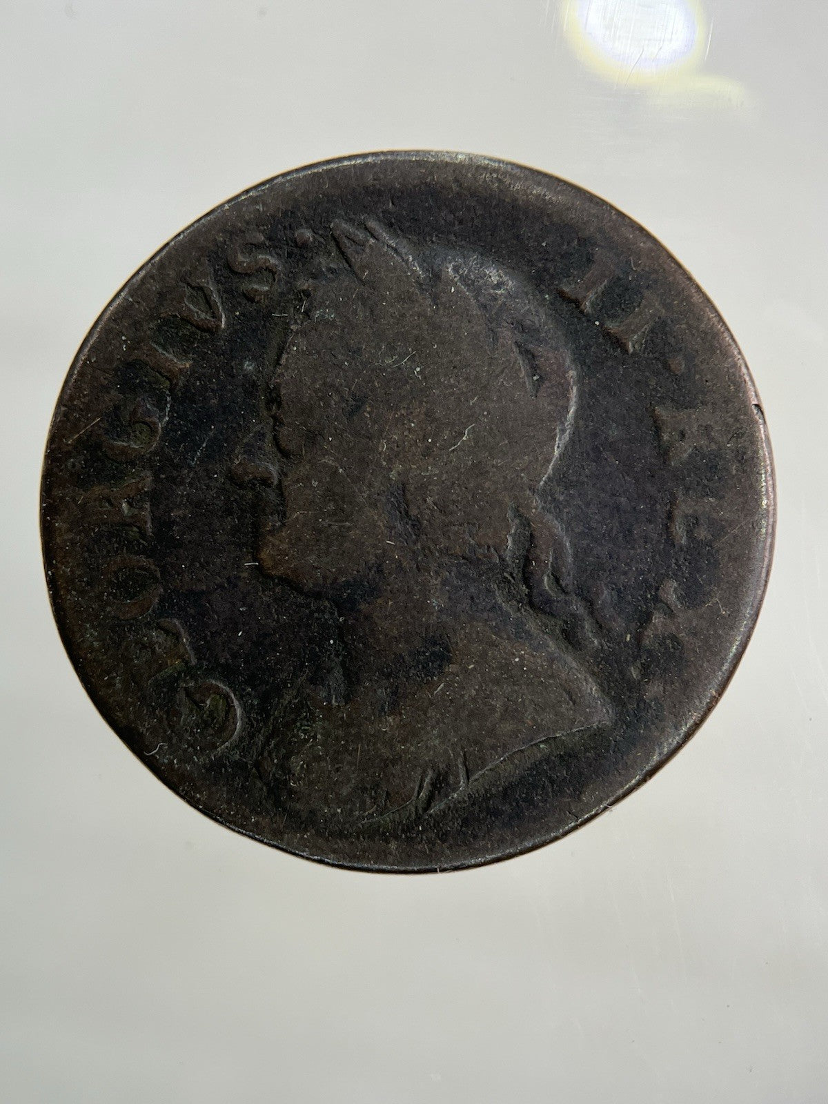 1754 George II 2nd Farthing Coin | Collectable Grade