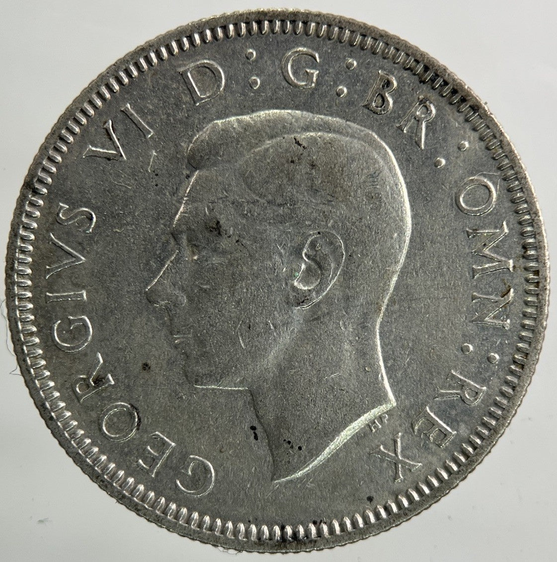 1939 George VI Shilling Silver Coin | Fine Collectable Grade