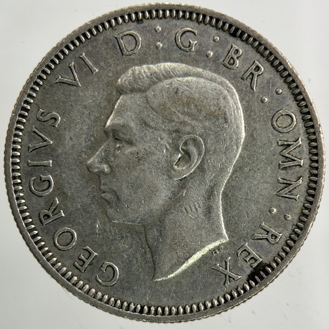 1941 George VI Shilling Silver Coin | Very High Grade