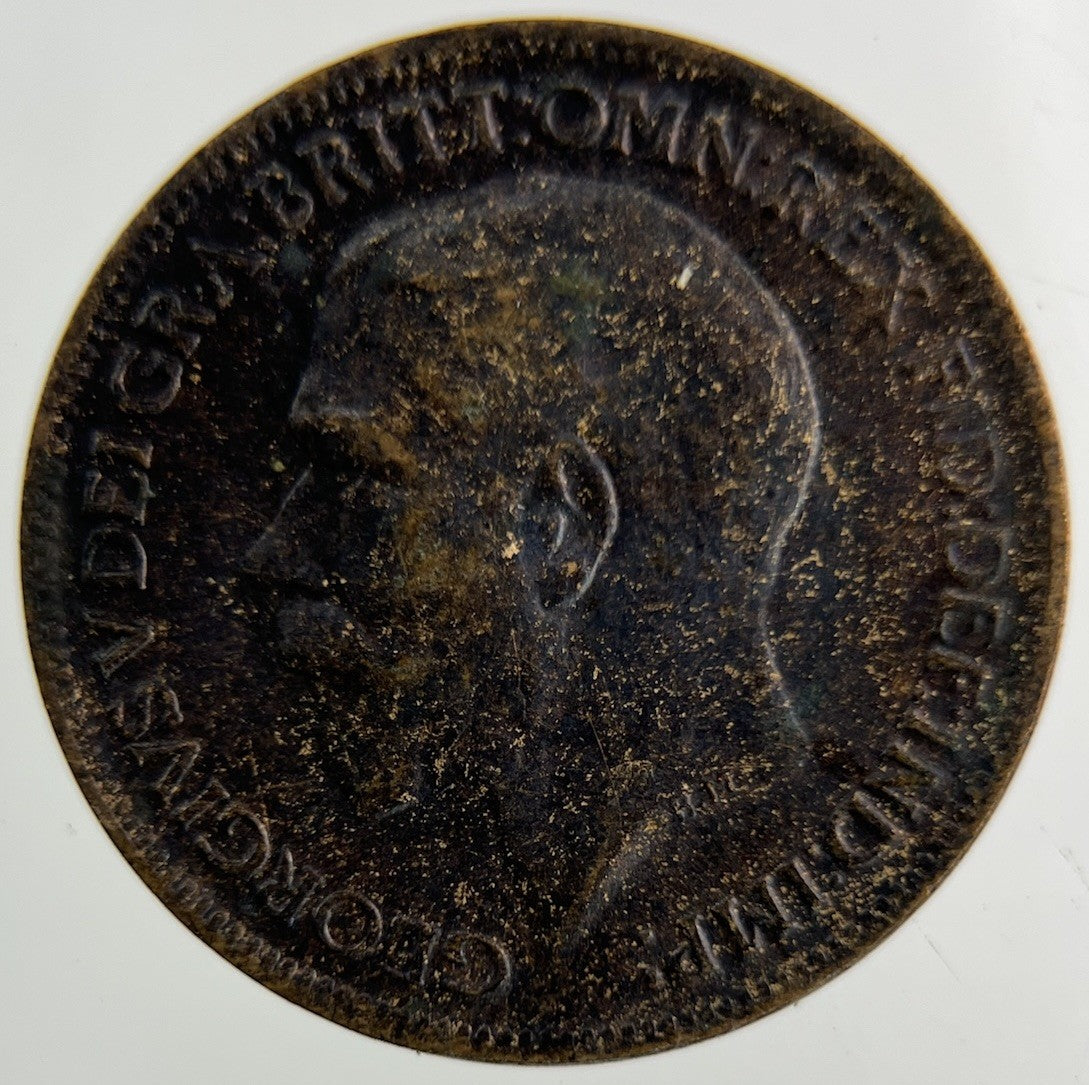 1916 George V Farthing Coin | Collectable Grade