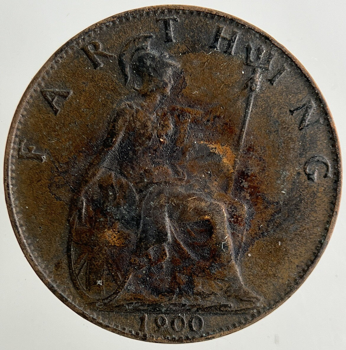 1900 Victoria Farthing Coin | Fine Collectable Grade