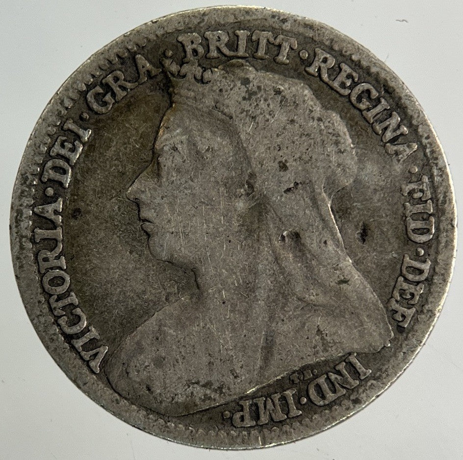 1896 Victoria Threepence Silver Coin | Collectable Grade