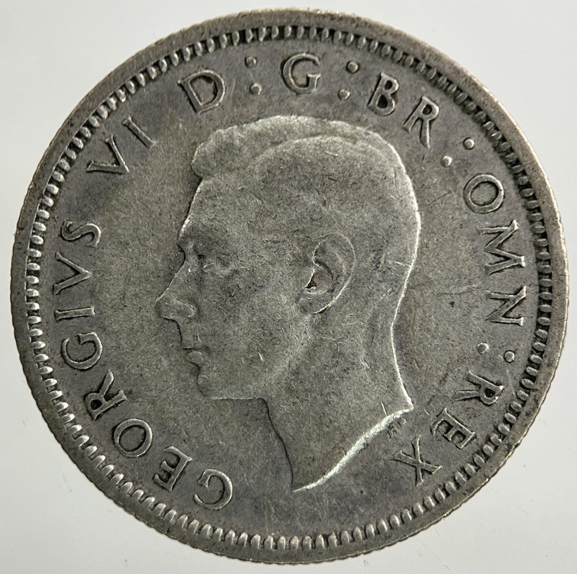 1946 George VI Sixpence Silver Coin | Fine Collectable Grade