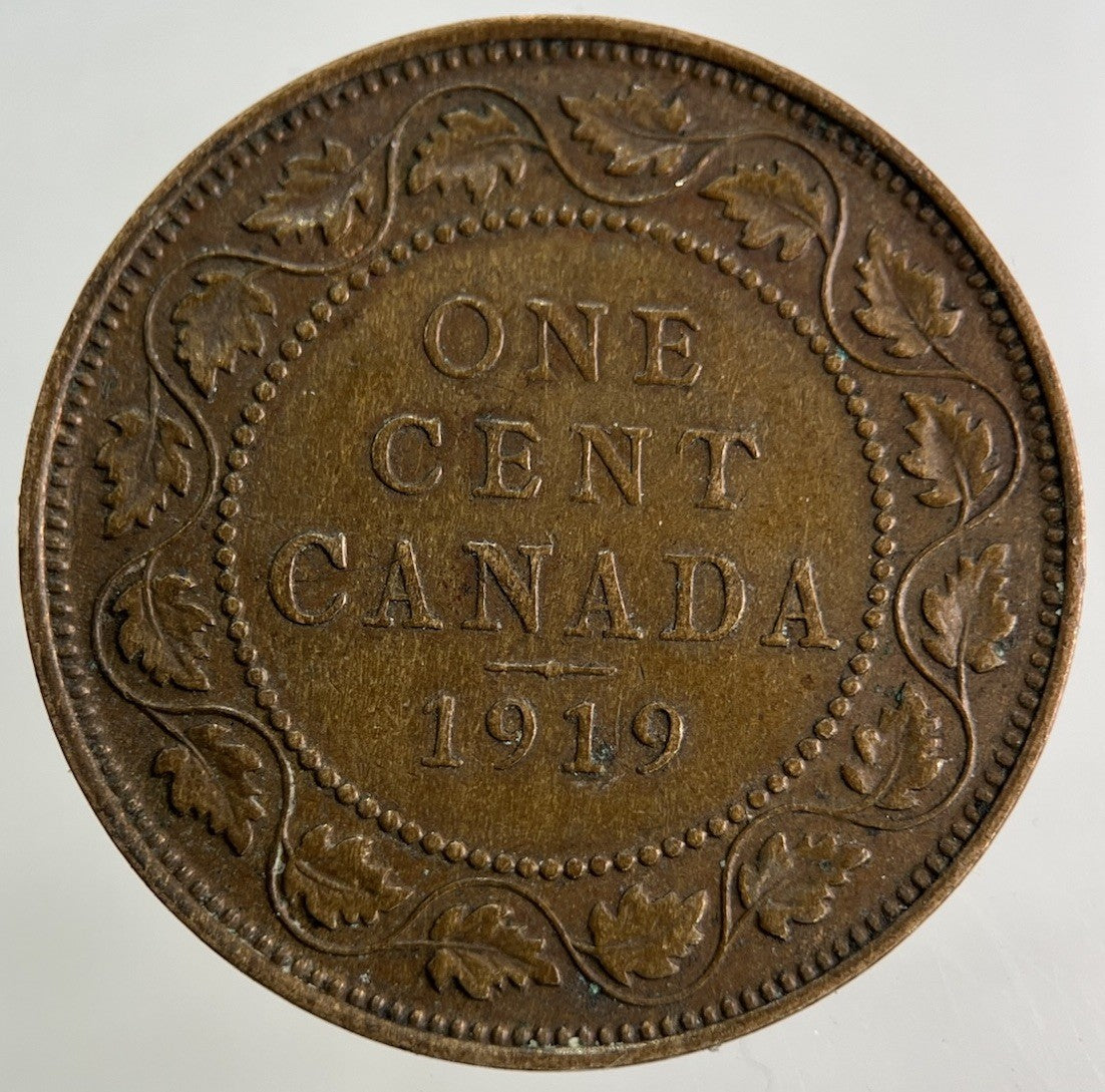 1919 Canada One Cent Coin | Very High Grade