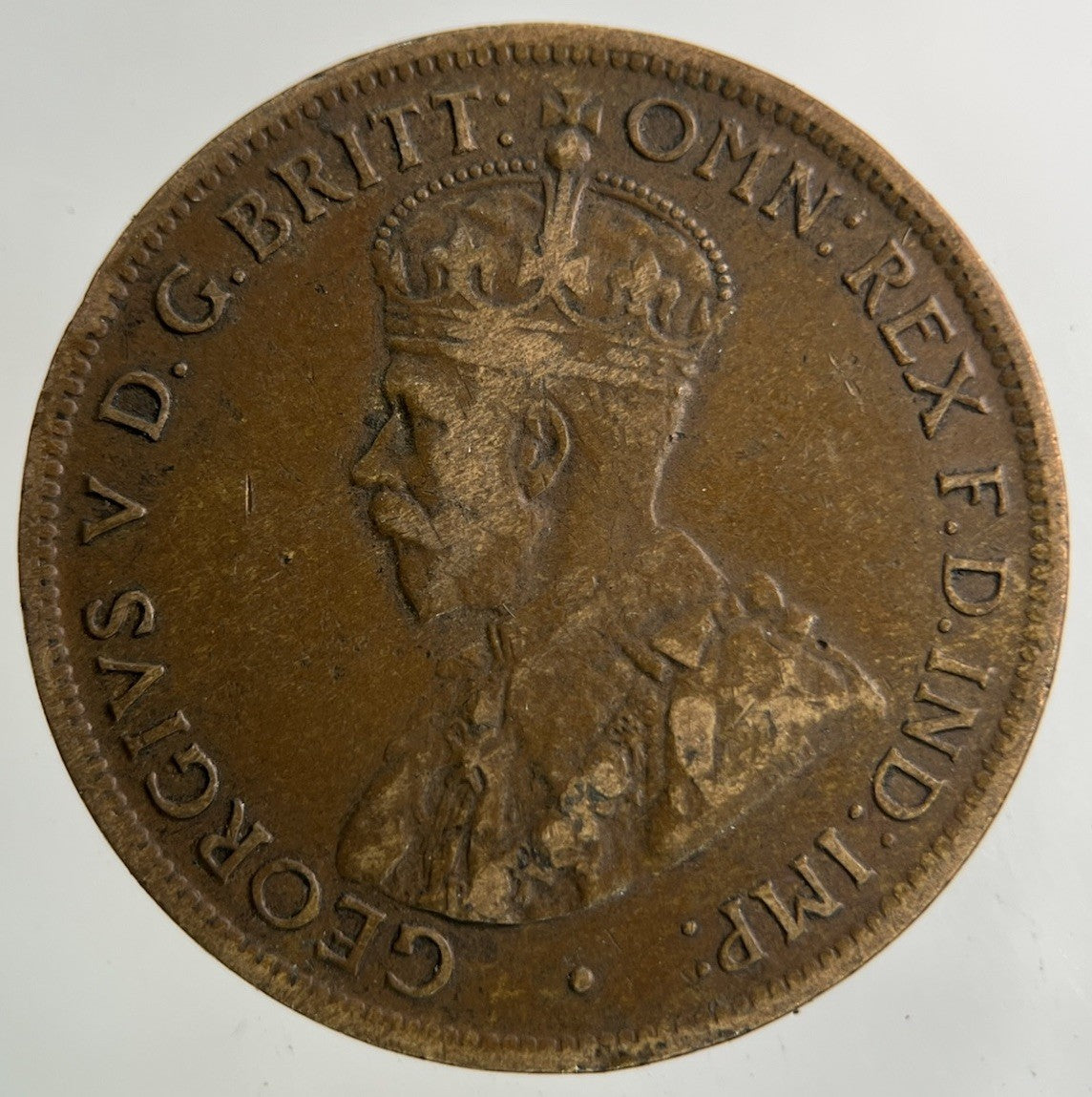 1919 Australia Half - Penny Coin | Fine Collectable Grade