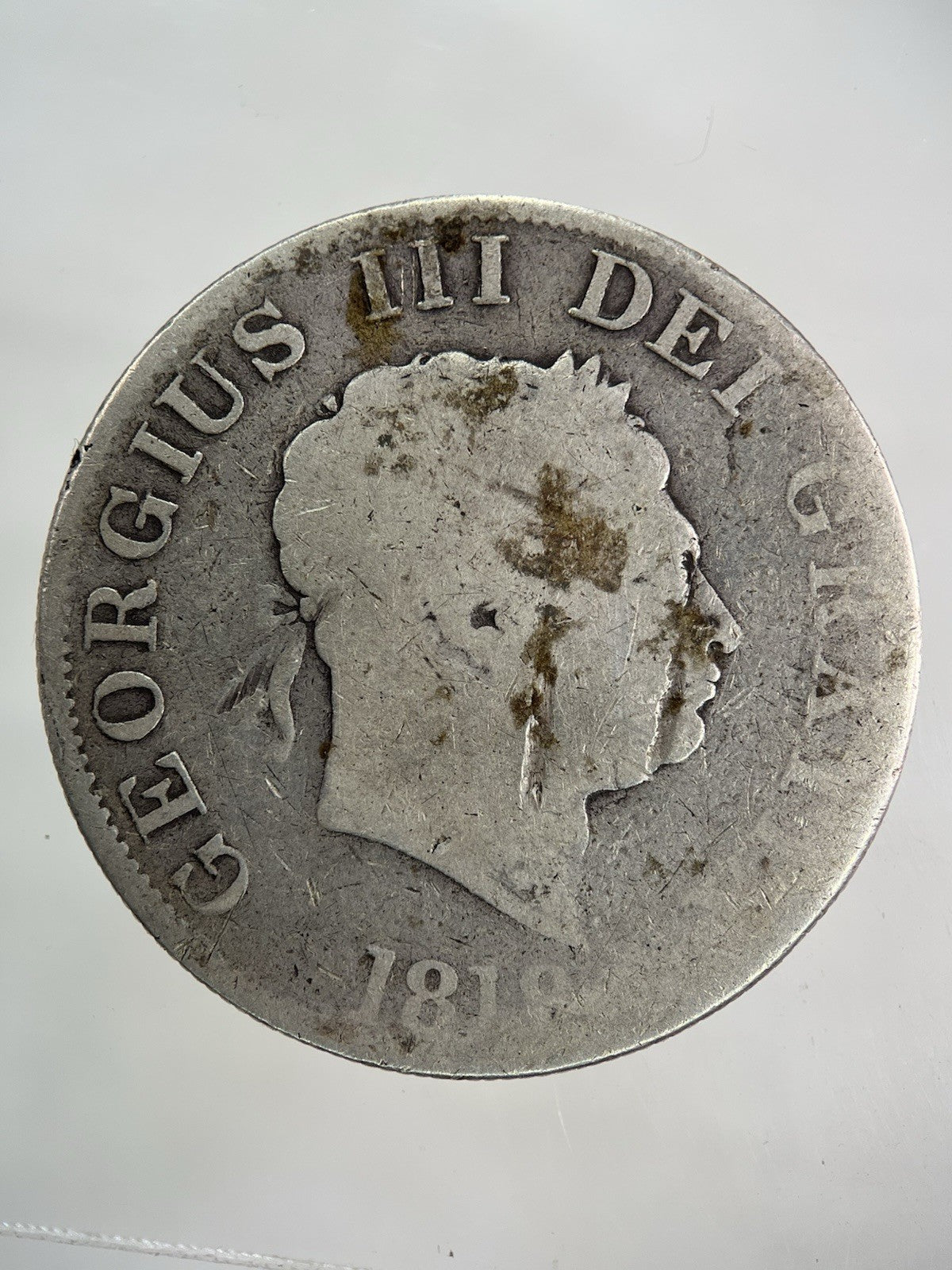 1818 George III 3rd Half - Crown Silver Coin | Collectable Grade