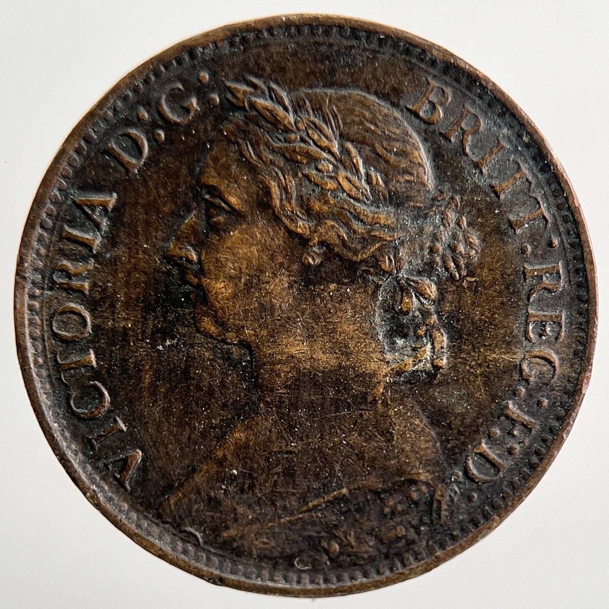 1884 Victoria Farthing Coin | Very High Grade