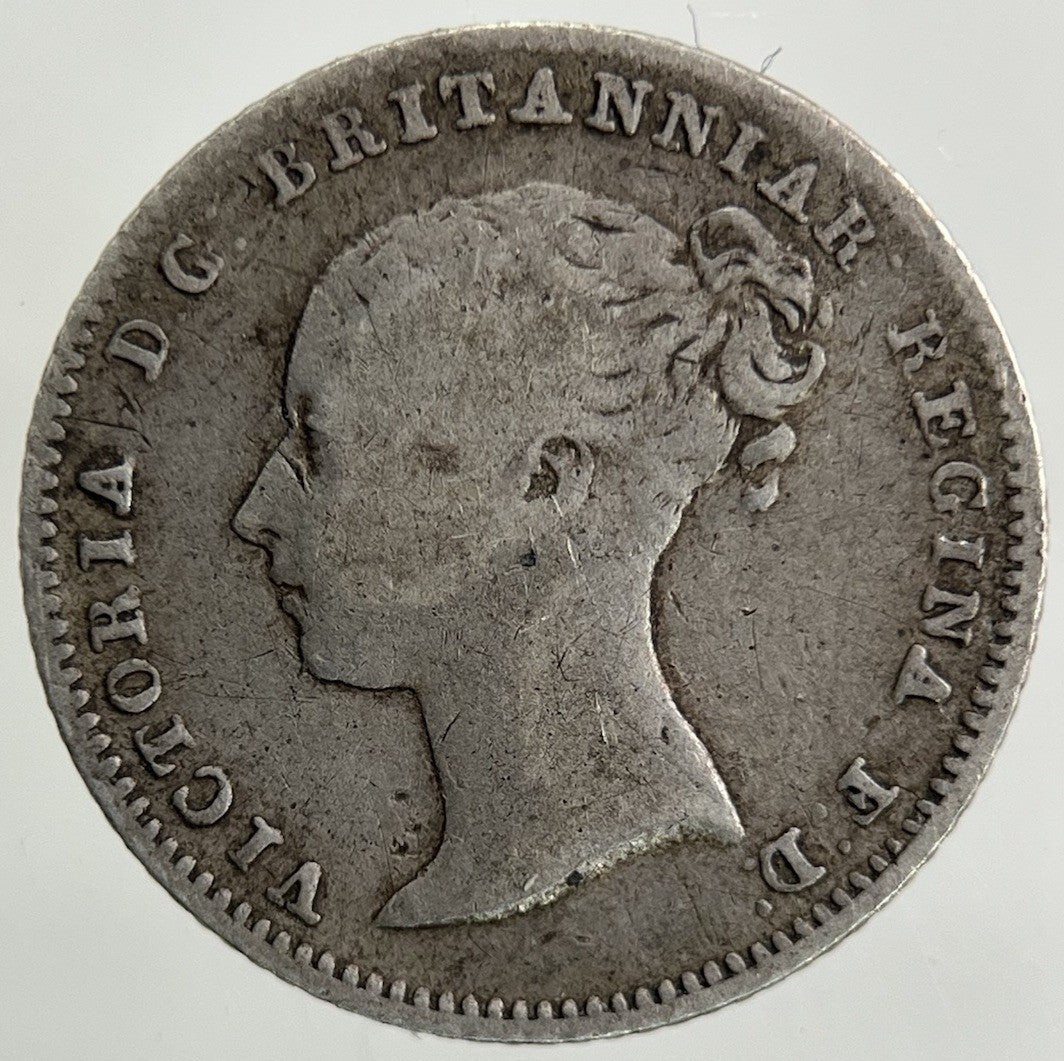 1842 Victoria Groat Four - Pence Silver Coin | Fine Collectable Grade