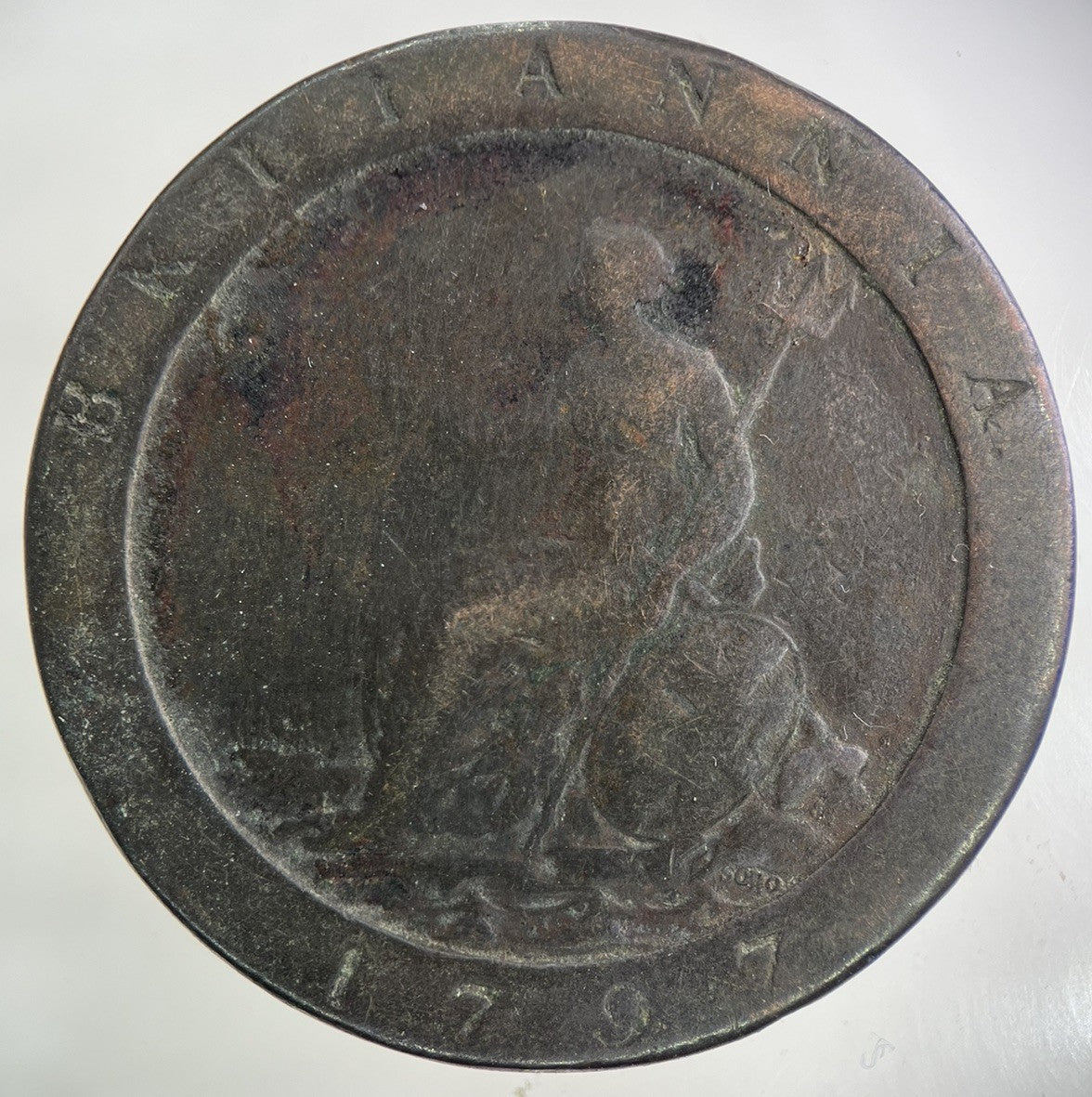 1797 George III 3rd Cartwheel One Penny Coin | Collectable Grade
