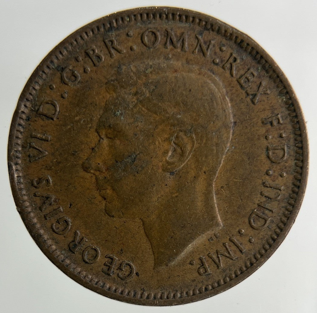 1942 George VI Wren Farthing Coin | Fine Collectable Grade