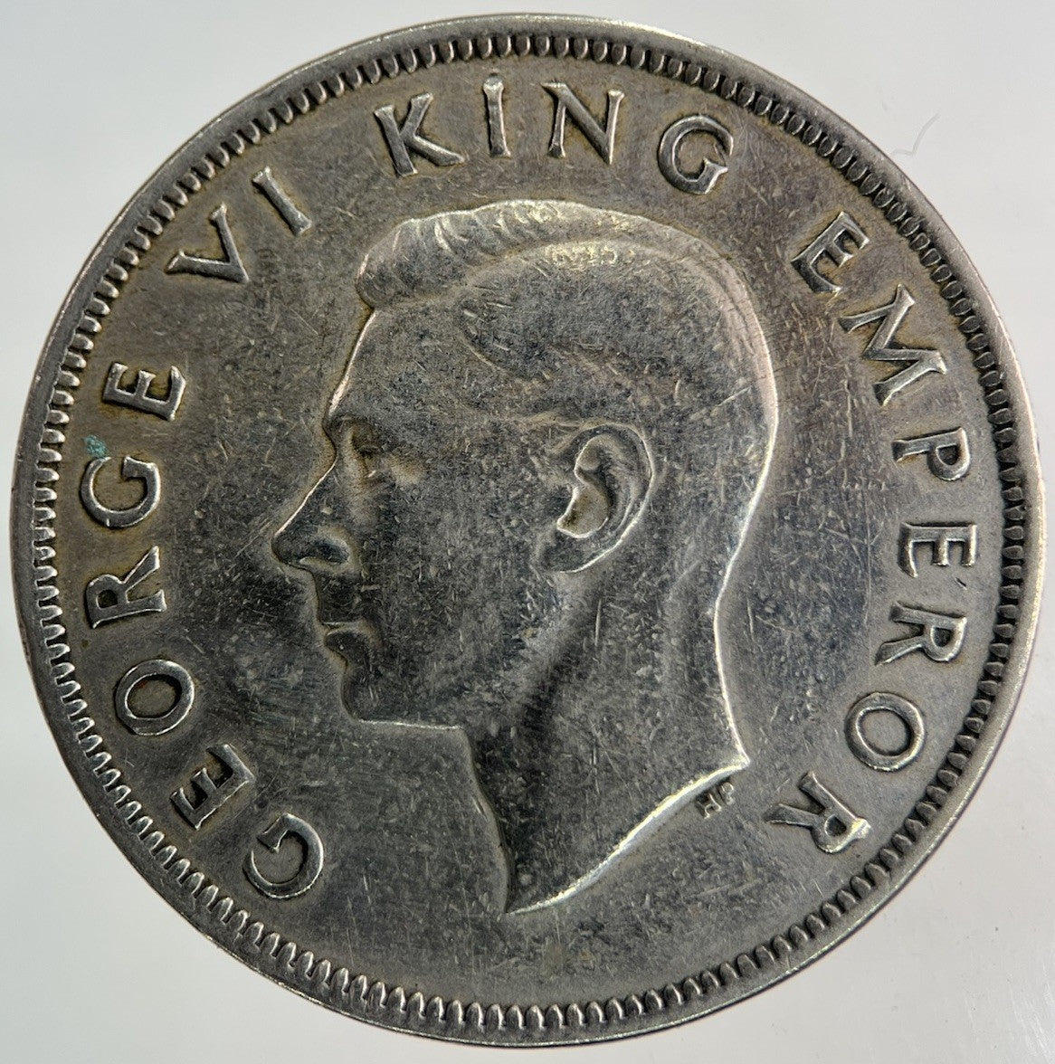 1947 New Zealand Half - Crown Coin | Fine Collectable Grade