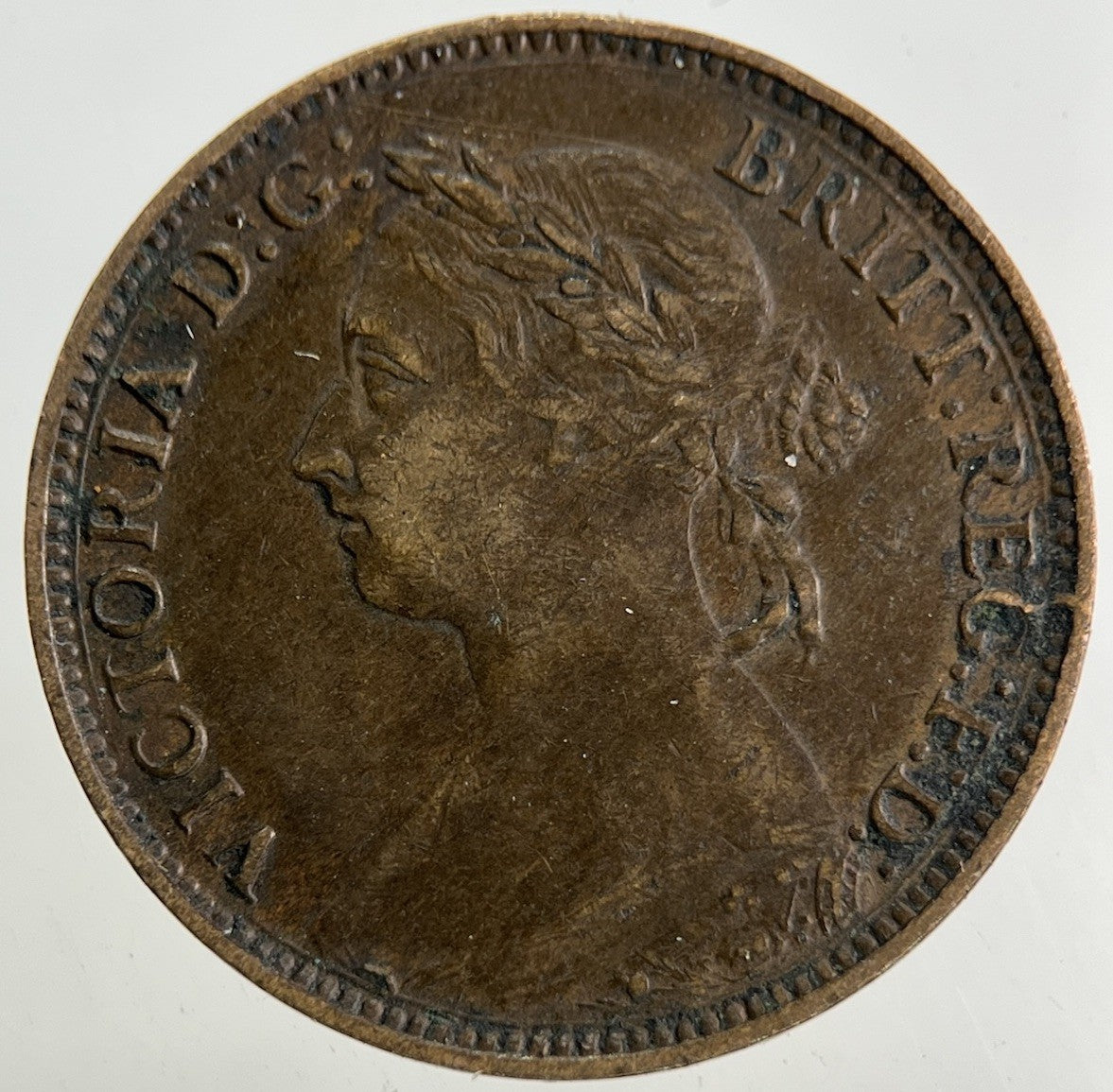 1885 Victoria Farthing Coin | Very High Grade