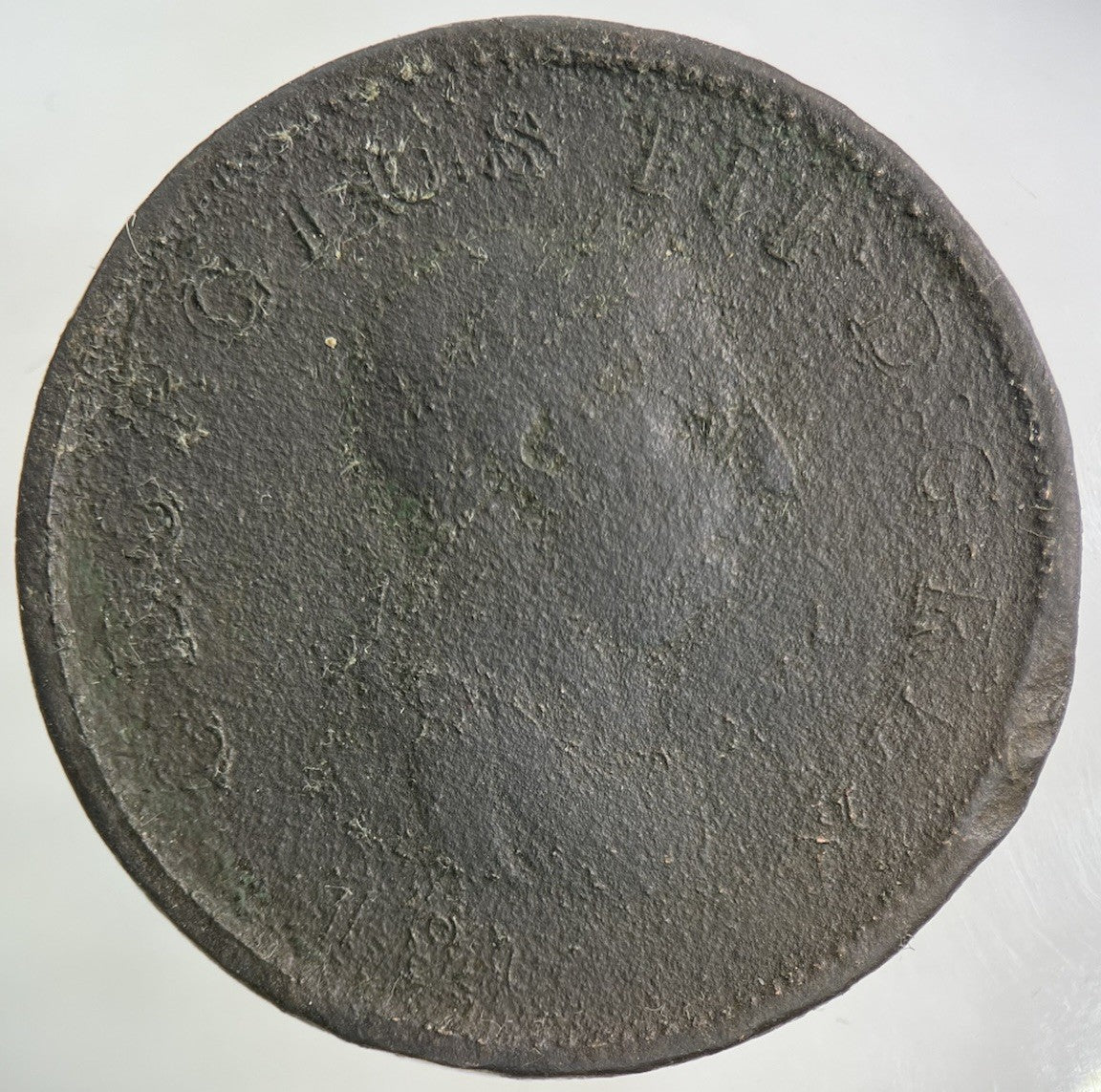 British George III 3rd One Penny Coin | Worn Grade